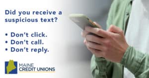 Did you receive a suspicious text?