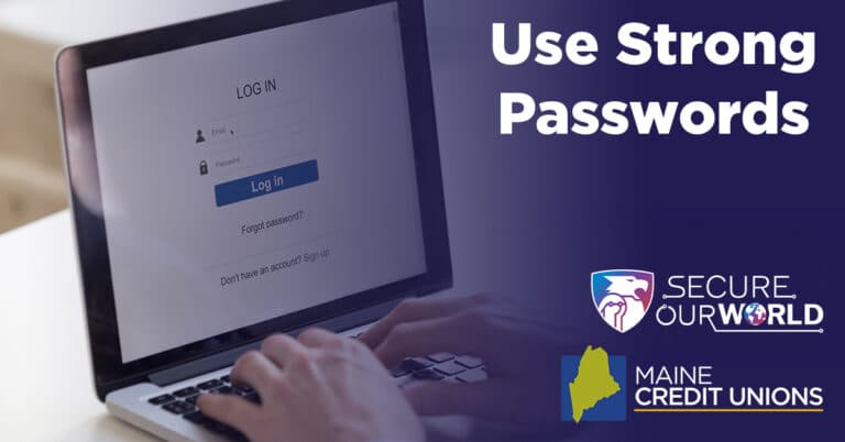 Use Strong Passwords